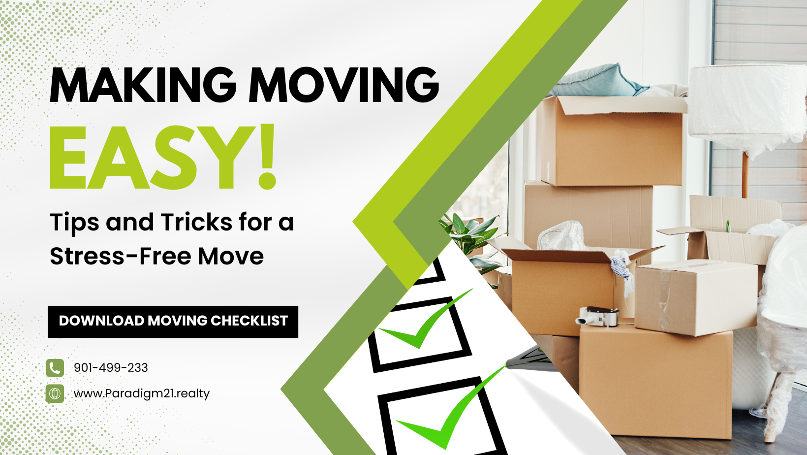 Making Moving Easy Tips and Tricks for a StressFree Move